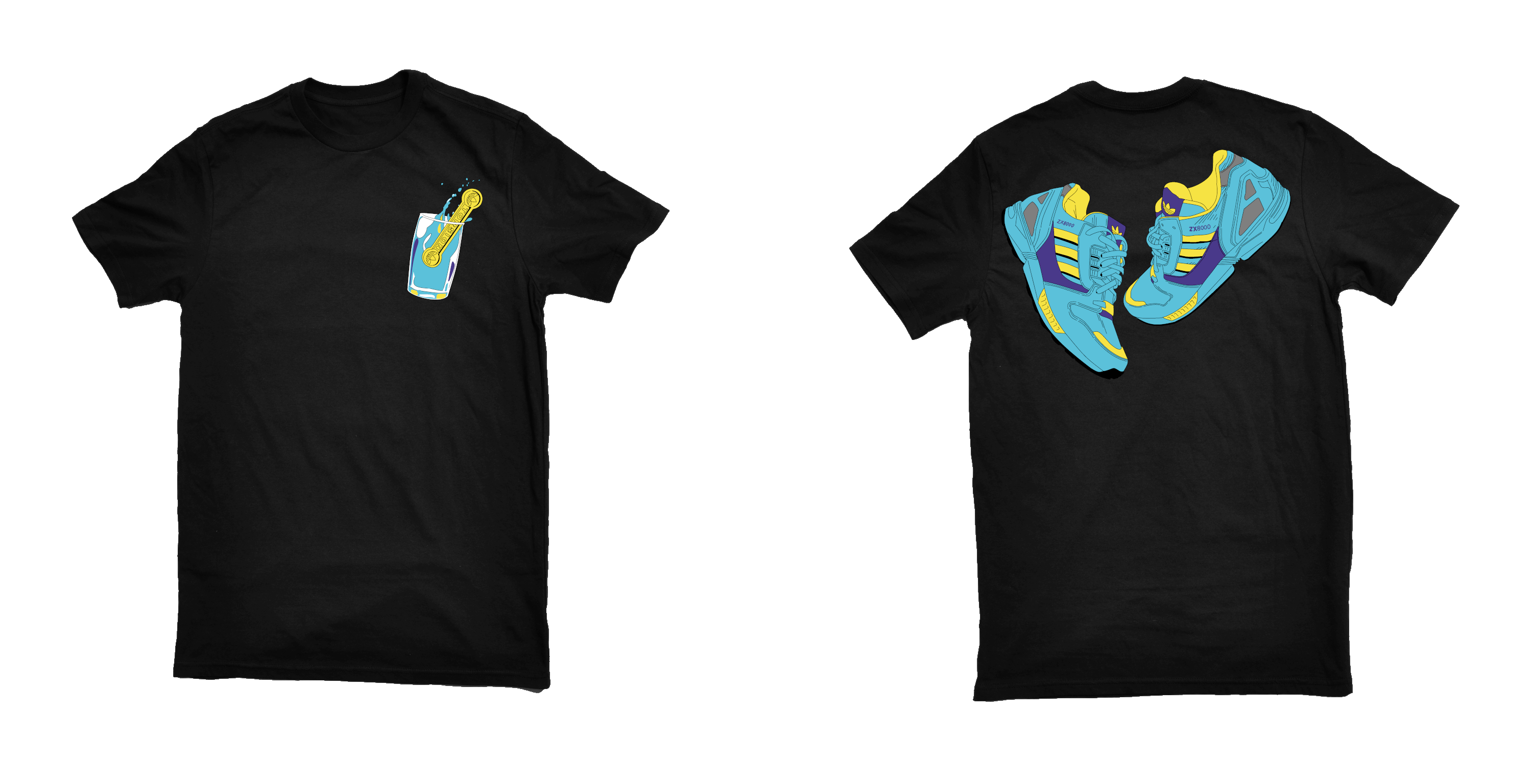 German Casuals - Aqua, T-Shirt verschiedene Farben