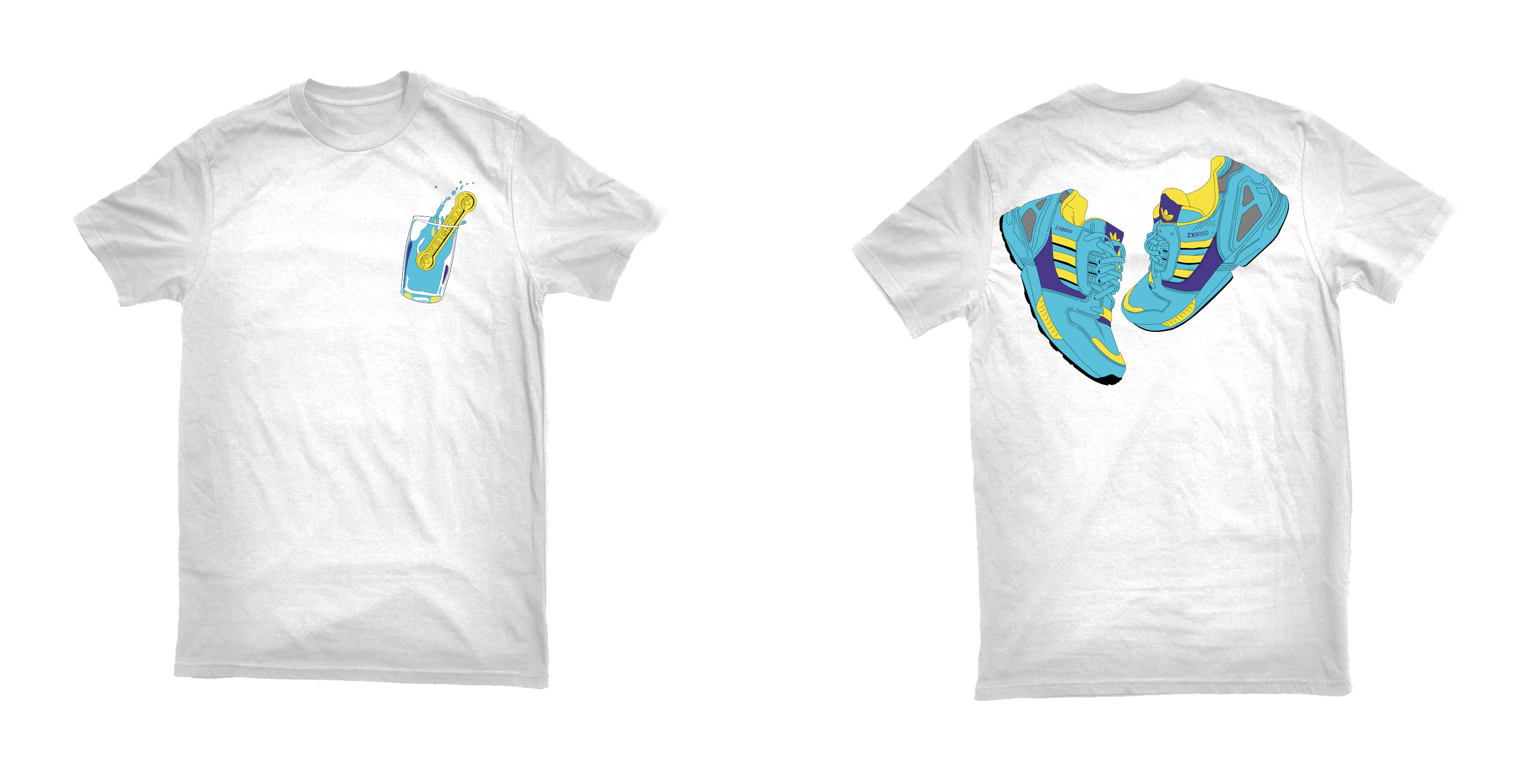German Casuals - Aqua, T-Shirt verschiedene Farben