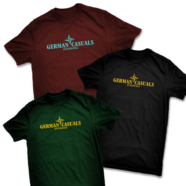German Casuals - Antisocial, T-Shirt verschiedene Farben
