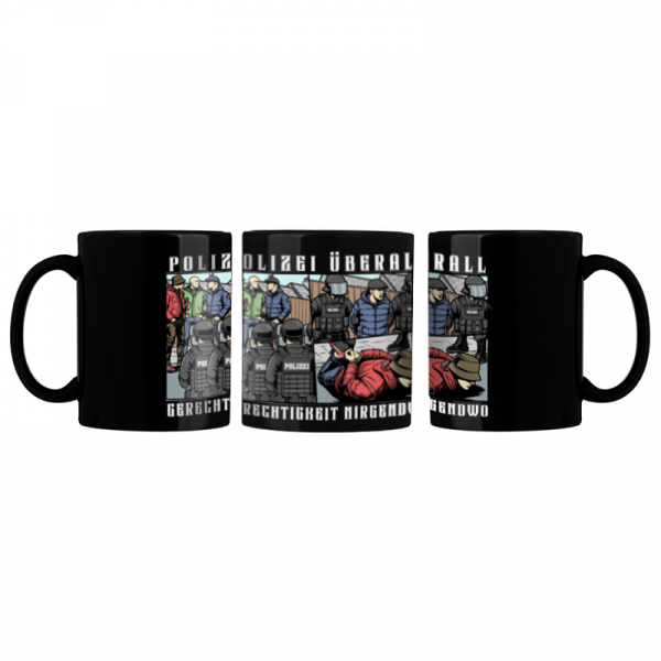 German Casuals - Polizei Überall, Tasse verschiedene Farben