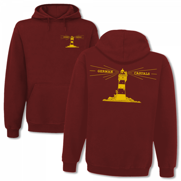 German Casuals - Roter Sand, Hoody maroon