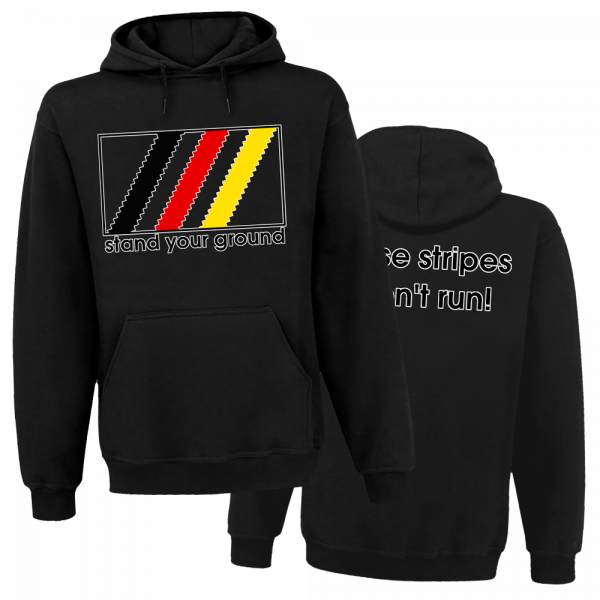 German Casuals - Stand Your Ground s/r/g, Hoody schwarz
