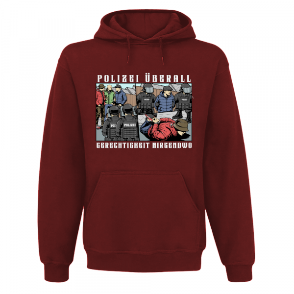 German Casuals - Polizei Überall, Hoody verschiedene Farben